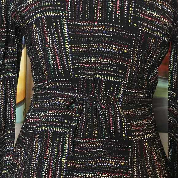 Tulle Medium Multicolored Long Sleeve Button Down - Picture 6 of 8